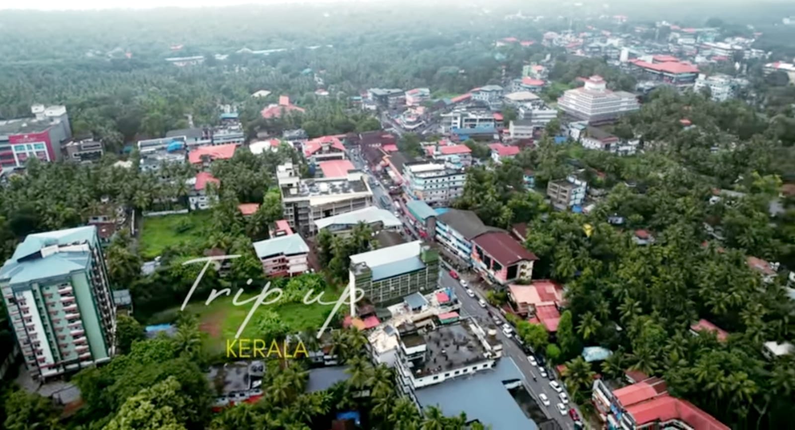 Vadakara aerial view