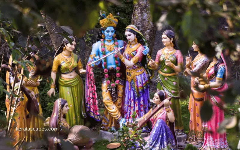 Krishna and Vishu